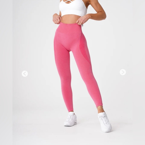 NVGTN Pants - NVGTN Crimson Contour Seamless Leggings